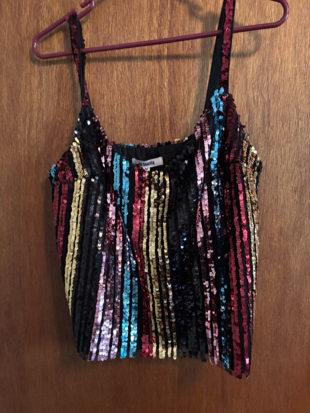 Multi-colord Tank Top by BB Dakota Size M - Picture 2 of 4